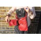 Mini Messenger Bag Red Twister Lock